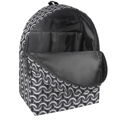 Chainmail Print Backpack