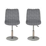 Chainmail Print Bar Stool Covers