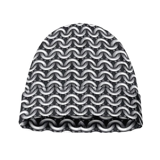 Chainmail Print Beanie