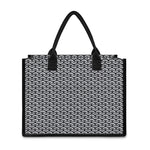 Chainmail Print Canvas Tote Bag