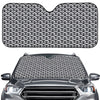 Chainmail Print Car Windshield Sun Shade