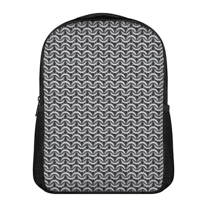 Chainmail Print Casual Backpack