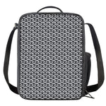 Chainmail Print Crossbody Lunch Bag