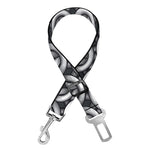 Chainmail Print Dog Seat Belt