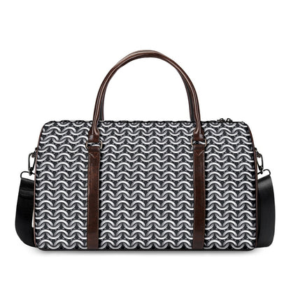 Chainmail Print Duffle Bag