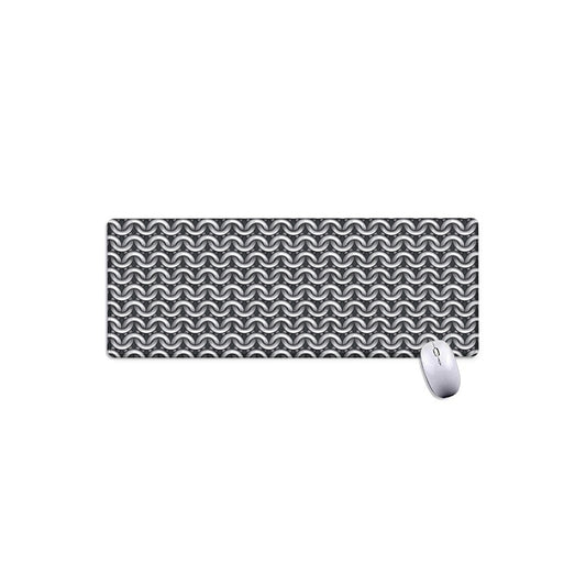 Chainmail Print Extended Mouse Pad