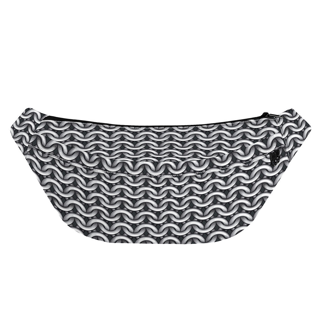 Chainmail Print Fanny Pack