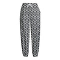 Chainmail Print Fleece Lined Knit Pants