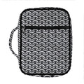 Chainmail Print Front Pocket Bible Bag