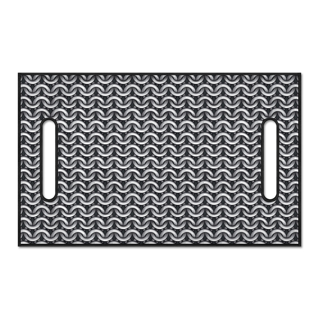 Chainmail Print Golf Cart Seat Cover