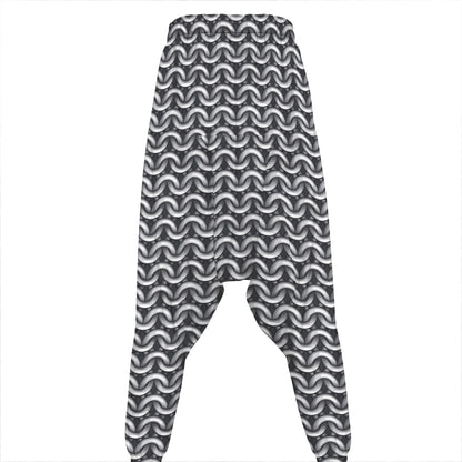 Chainmail Print Hammer Pants