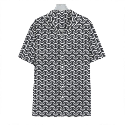 Chainmail Print Hawaiian Shirt