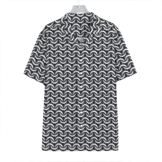 Chainmail Print Hawaiian Shirt