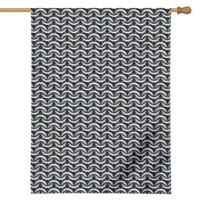 Chainmail Print House Flag