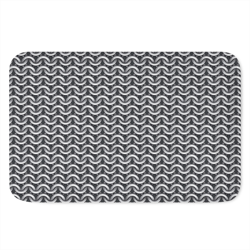 Chainmail Print Indoor Door Mat