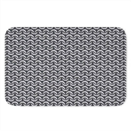 Chainmail Print Indoor Door Mat