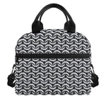 Chainmail Print Insulated Lunch Bag