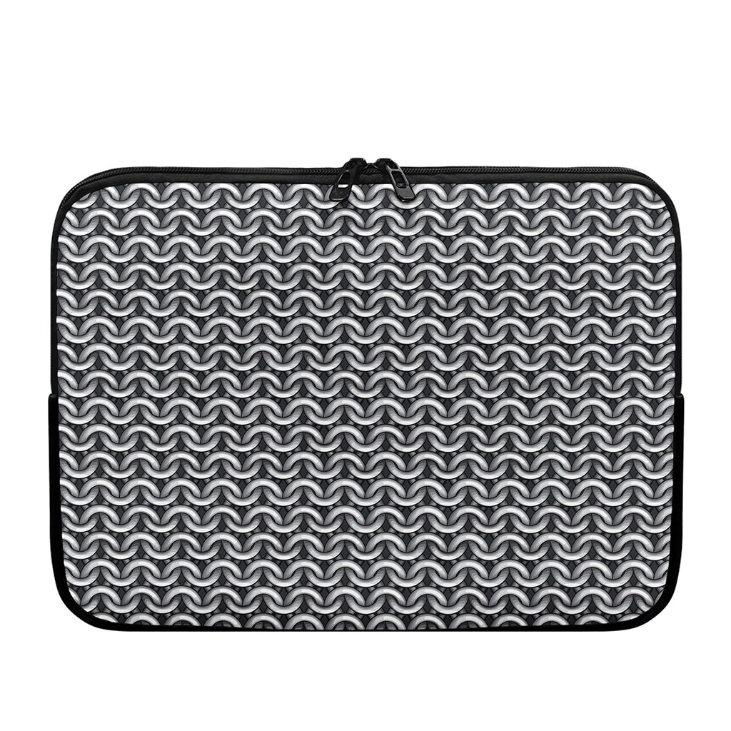 Chainmail Print Laptop Sleeve