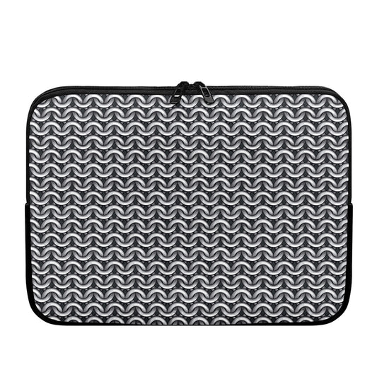 Chainmail Print Laptop Sleeve