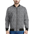 Chainmail Print Men's Bomber Jacket