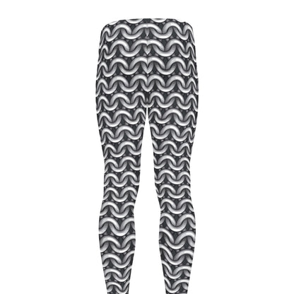 Chainmail Print Men's leggings