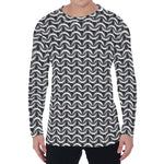 Chainmail Print Men's Long Sleeve T-Shirt