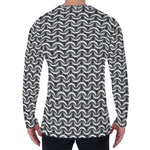 Chainmail Print Men's Long Sleeve T-Shirt