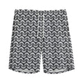 Chainmail Print Men's Athletic Shorts