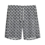 Chainmail Print Men's Sports Shorts