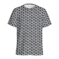 Chainmail Print Men's Athletic T-Shirt