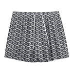 Chainmail Print Mesh Shorts