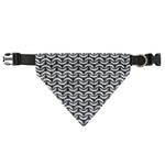Chainmail Print Over The Collar Dog Bandana