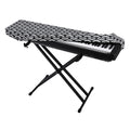 Chainmail Print Piano Keyboard Cover