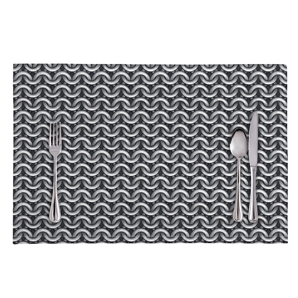 Chainmail Print Placemat