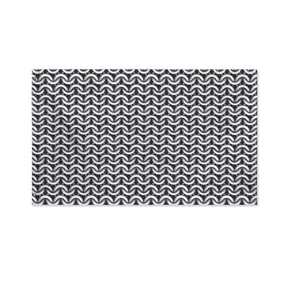 Chainmail Print Polyester Flag