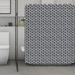 Chainmail Print Polyester Shower Curtain