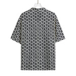 Chainmail Print Rayon Hawaiian Shirt