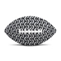 Chainmail Print Rugby Ball