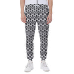 Chainmail Print Scuba Joggers