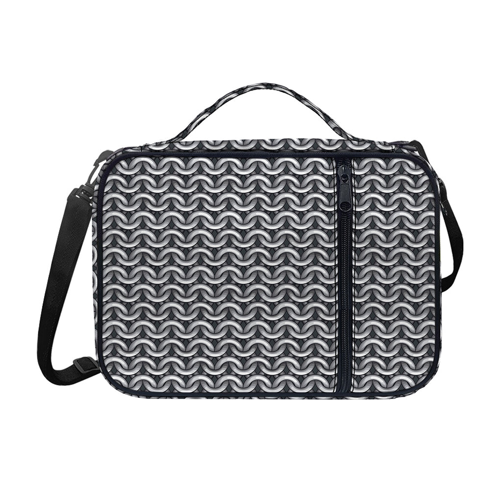 Chainmail Print Shoulder Strap Bible Bag