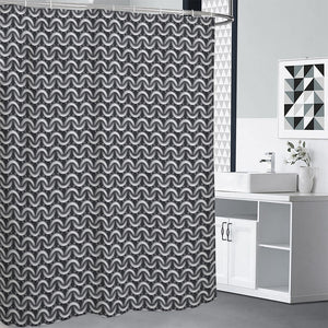 Chainmail Print Shower Curtain