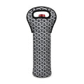 Chainmail Print Single Neoprene Wine Tote