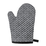 Chainmail Print Single Oven Mitt
