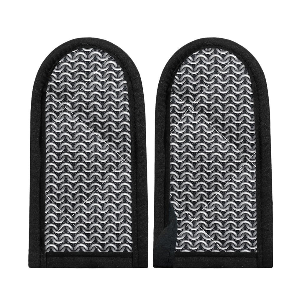 Chainmail Print Skillet Handle Cover