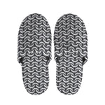 Chainmail Print Slippers
