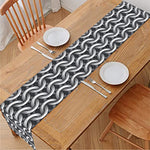 Chainmail Print Table Runner