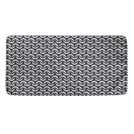 Chainmail Print Towel