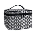 Chainmail Print Travel Makeup Bag