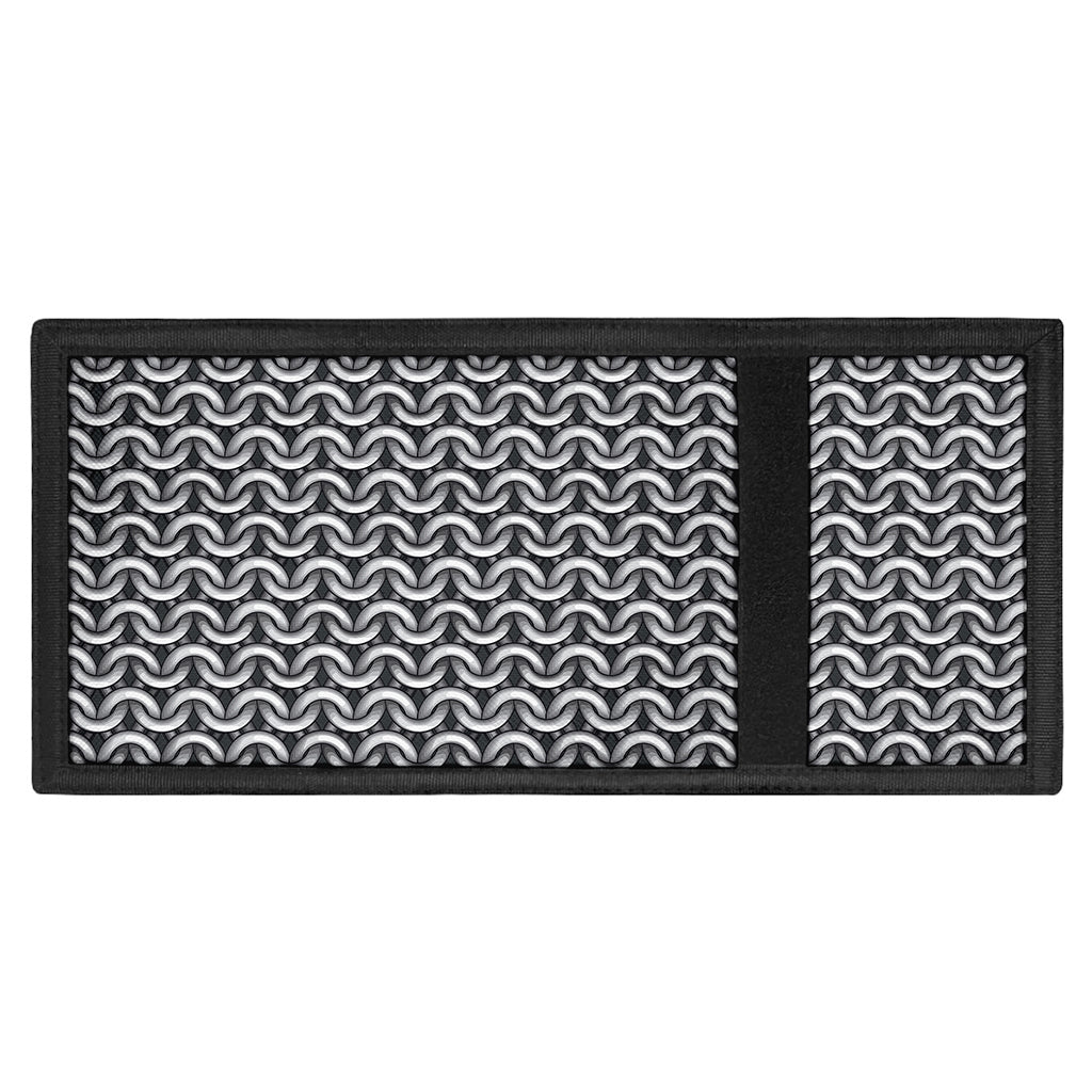 Chainmail Print Trifold Wallet
