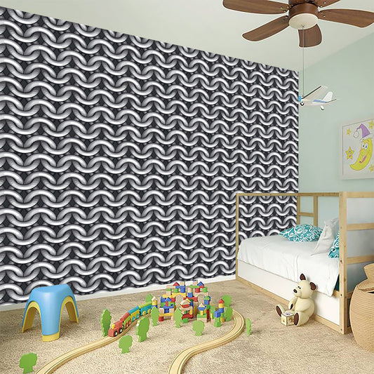Chainmail Print Wall Sticker